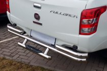 Fiat Fullback 2016- Protection Arrière AK-Special (Inox) photo 1