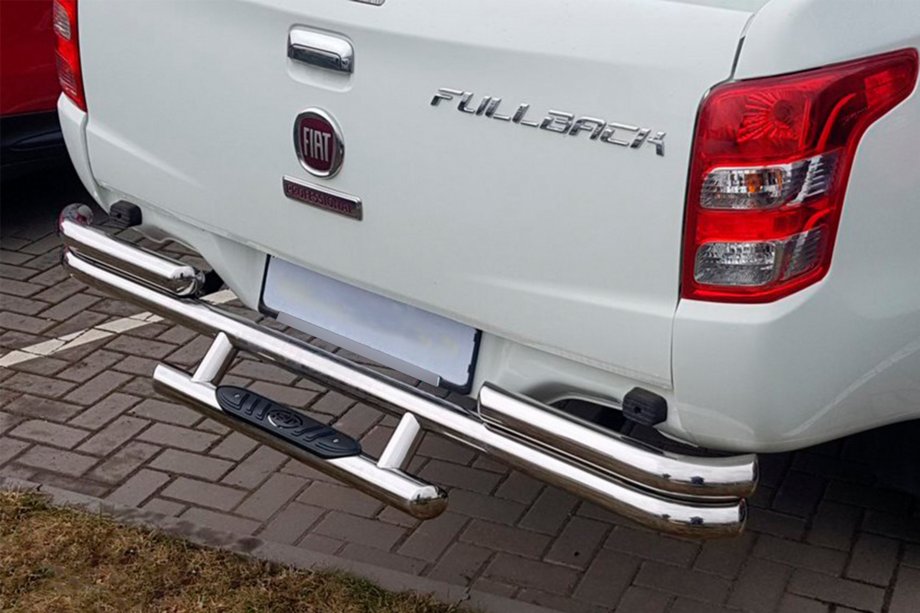 Fiat Fullback 2016- Protection Arrière AK-Special (Inox) Image