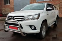 Toyota Hilux 2015- Pare-buffle WT007 (Inox) photo 5