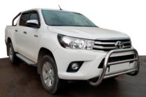 Toyota Hilux 2015- Pare-buffle WT007 (Inox) photo 2