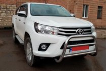 Toyota Hilux 2015- Pare-buffle WT007 (Inox) photo 3