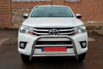 Toyota Hilux 2015- Pare-buffle WT007 (Inox) photo 4