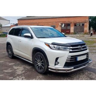 Pare-buffle ST-Special Inox Toyota Highlander 2013-2019 photo 4