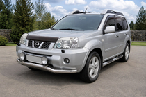 Nissan X-trail T30 2002-2007 Pare-buffle Avant ST007 (Inox) photo 1