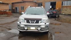 Nissan X-trail T30 2002-2007 Pare-buffle Avant ST007 (Inox) photo 2