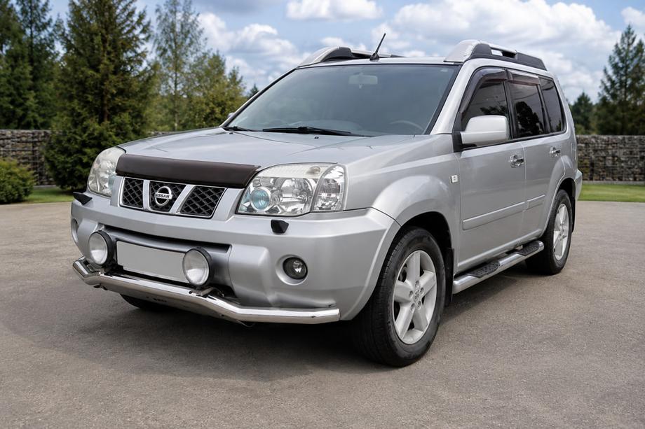 Nissan X-trail T30 2002-2007 Pare-buffle Avant ST007 (Inox) Image