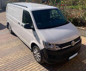 Volkswagen T6 2015-2024 Barres de toit integrees (noires) photo 37