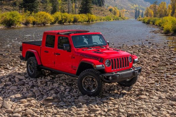 Parcourir toutes roues motrices matériel de pick-up Jeep Gladiator