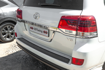 Toyota Land Cruiser 200 2007-2021 Support de Plaque d'Immatriculation Standard Noir photo 10
