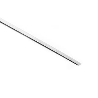 Baguette chromée au-dessus de la plaque d'immatriculation (inox) photo 4