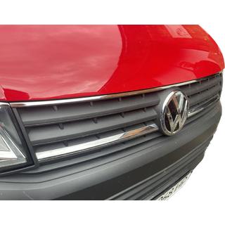 Enjoliveur supérieur de calandre 2015-2019 (1 pc, inox) Volkswagen T6 2015-2024 photo 1