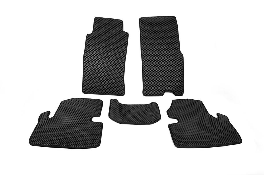 Nissan Patrol Y60 1988–1997 Tapis de sol EVA (noirs) Long, 5 pièces (avant et arrière) Photo 26