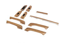 Toyota Land Cruiser Prado 150 2009-2023 Kit d'inserts aspect bois (clair) photo 2