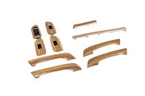 Toyota Land Cruiser Prado 150 2009-2023 Kit d'inserts aspect bois (clair) photo 3