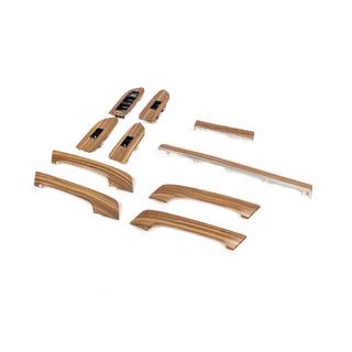 Kit d'inserts aspect bois (clair) Toyota Land Cruiser Prado 150 2009-2023 photo 2