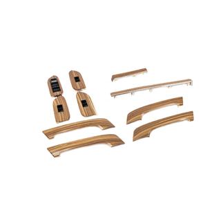 Kit d'inserts aspect bois (clair) Toyota Land Cruiser Prado 150 2009-2023 photo 3