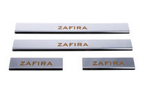 Opel Zafira C Tourer 2011-2019 Seuils de porte Carmos (4 pcs, inox) photo 2