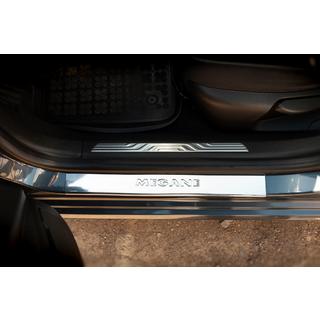 Seuils de porte intérieurs OmsaLine (2 pcs, inox) Renault Megane IV 2016-2025 photo 3