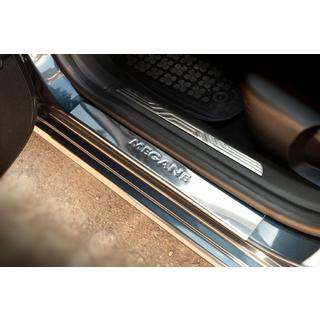 Seuils de porte intérieurs OmsaLine (2 pcs, inox) Renault Megane IV 2016-2025 photo 2