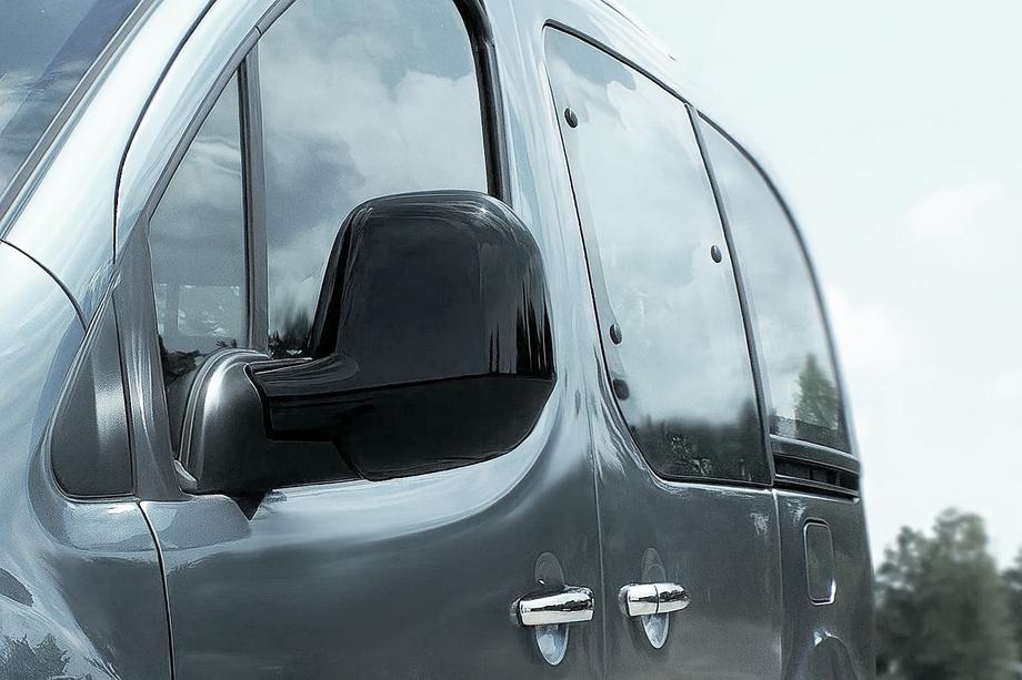 Opel Vivaro 2019- Coques de Rétroviseurs (2 pcs, plastique) OmsaLine Photo 3