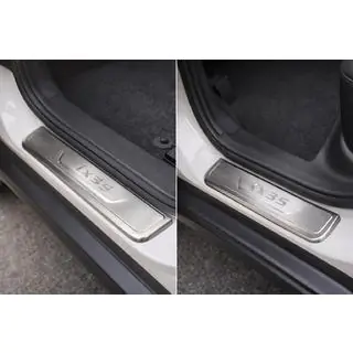 Seuils de porte Libao (4 pcs, inox) Hyundai IX-35 2010-2015 photo 1