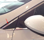Renault Megane IV 2016-2025 Ensemble complet de contours de vitres (Sedan, 12 pièces, inox) Carmos - Acier Inoxydable Turc photo 3