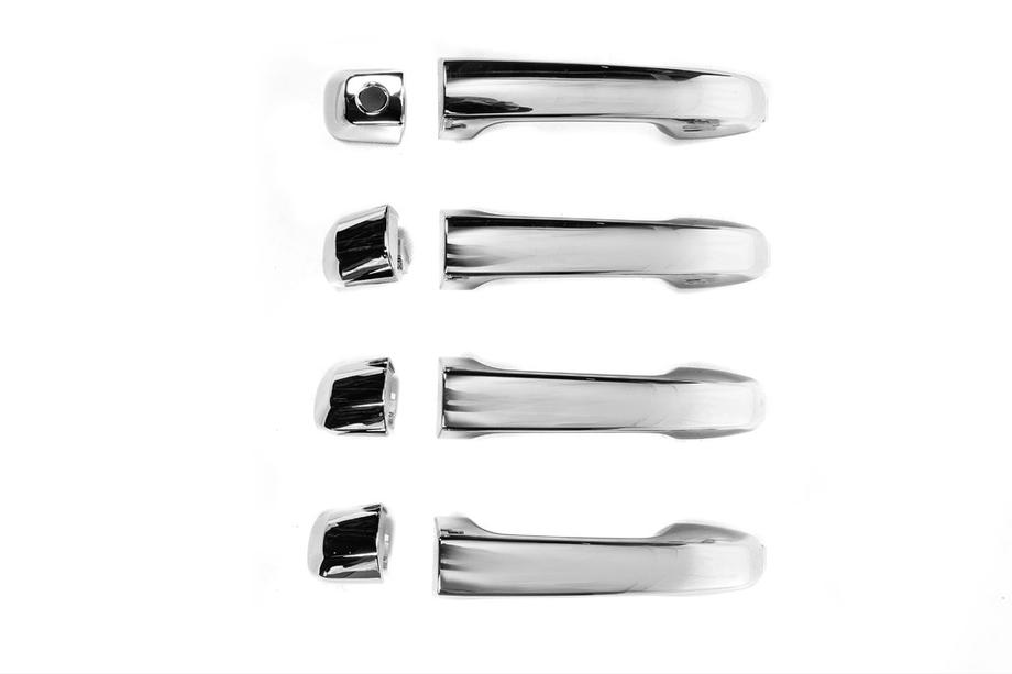 Toyota Land Cruiser Prado 150 2009-2023 Poignées de porte complètes 2015↗︎ (Chrome, 4 pcs) Image