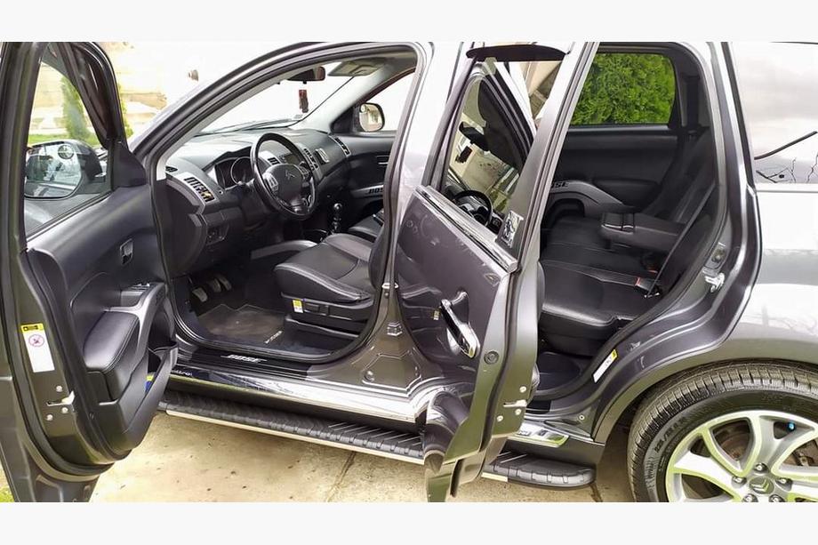 Peugeot 4007 2007-2013 Marchepieds latéraux Bosphorus Grey (2 pcs, aluminium) Photo 2