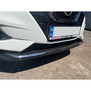 Protection de pare-chocs avant en acier inoxydable (2017↗︎) Nissan Qashqai 2014-2021 photo 3