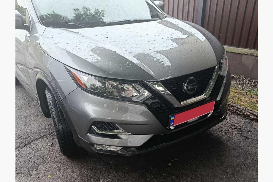 Nissan Qashqai 2014-2021 Protection de pare-chocs avant en acier inoxydable (2017↗︎) Photo 8