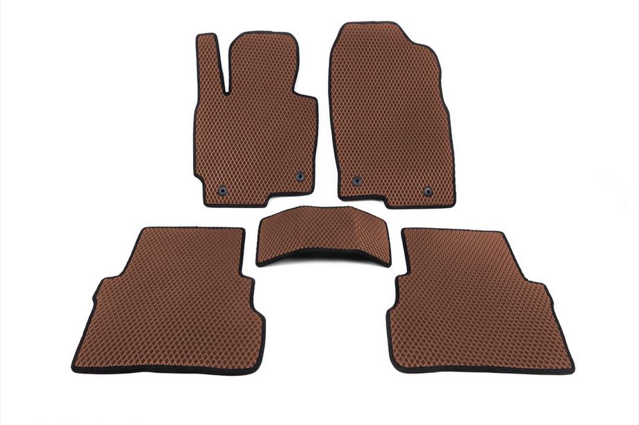 Mazda CX-5 2012-2017 Tapis de sol EVA (rouge brique) Image