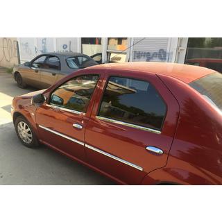Moulures de porte inox (4 pcs) Renault Logan I 2008-2013 photo 3
