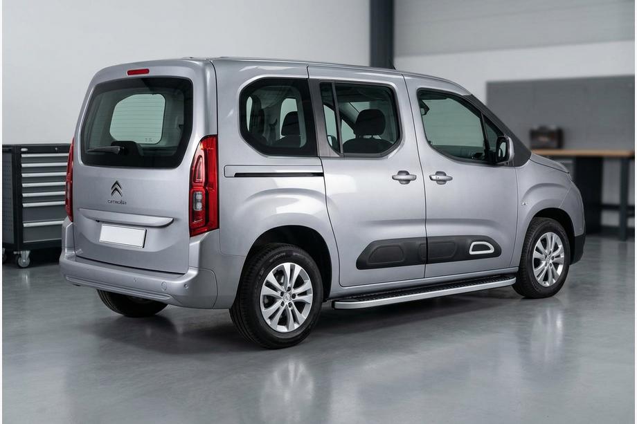 Citroen Berlingo/Multispace 2018- Marchepieds Latéraux Tayga Grey (2 pcs, Aluminium) Image
