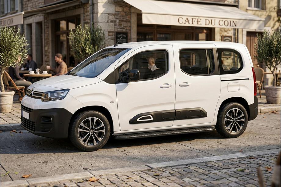 Citroen Berlingo/Multispace 2018- Marchepieds Latéraux Bosphorus Black (2 pcs, Aluminium) Image