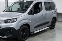 Opel Combo 2019- Marchepieds latéraux Allmond Grey (2 pcs, aluminium) photo 1