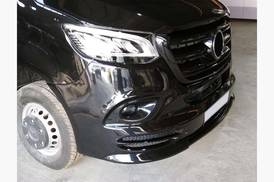 Mercedes Sprinter W907/W910 2018- Lame de pare-chocs avant V3 (apprêtée pour peinture) Photo 5