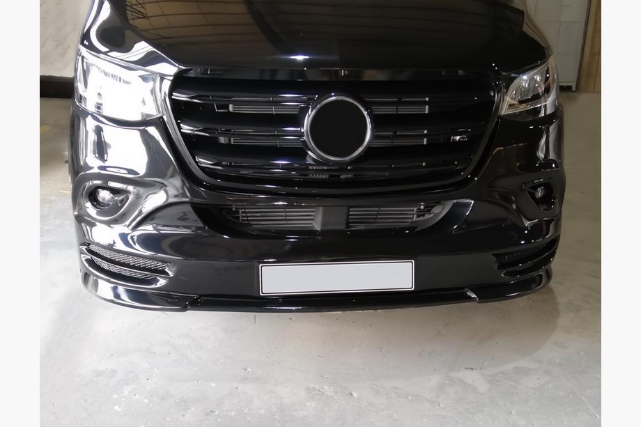 Mercedes Sprinter W907/W910 2018- Lame de pare-chocs avant V3 (apprêtée pour peinture) Photo 6
