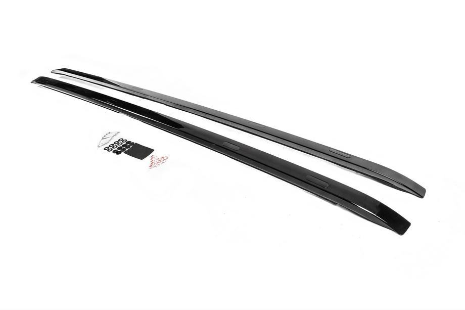 Toyota Land Cruiser 200 2007-2021 Barres de toit noires 2008-2015 (design Lexus 2018, 2 pcs) Image