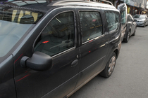 Renault Logan MCV 2005-2013 Encadrement Exterieur de Vitres Acier Inoxydable (4 pcs) Carmos - Acier Inoxydable Turc photo 3