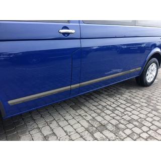 Moulures de Portes (Acier Inoxydable, Chrome Noir) Volkswagen T5 Caravelle 2004-2010 photo 1