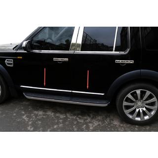 Moulures de porte OmsaLine (4 pcs, inox) Land Rover Discovery III 2004–2009 photo 1