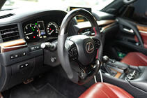 Lexus LX570/450d 2008-2022 Volant anatomique complet (carbone) photo 3