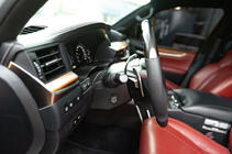 Lexus LX570/450d 2008-2022 Volant anatomique complet (carbone) photo 5