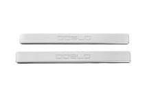 Fiat Doblo II 2010-2022 Seuils de porte OmsaLine (2 pcs, inox) photo 1