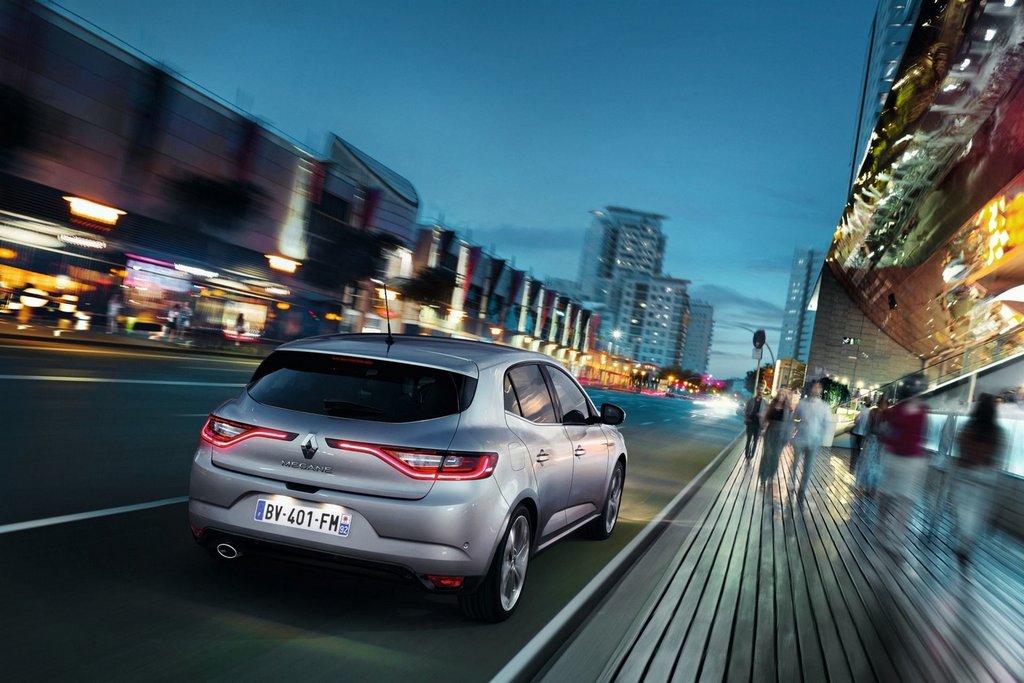 La quatrième génération de la berline Renault Megane