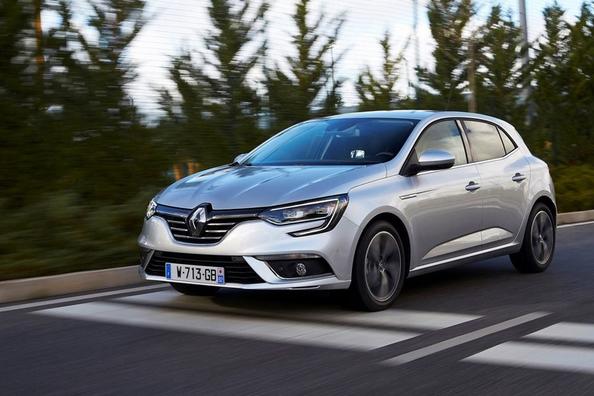 La quatrième génération de la berline Renault Megane