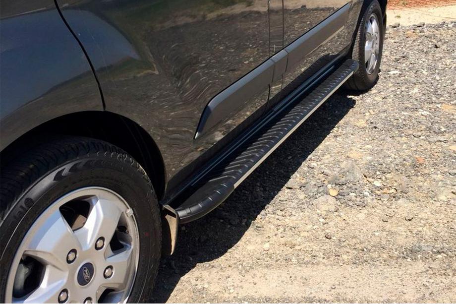 Ford Transit 2000–2014 Marchepieds latéraux Bosphorus Grey (2 pcs, aluminium) Image