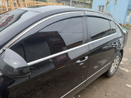 Volkswagen Passat B7 2012-2015 Déflecteurs de vitres avec moulure chromée SD (EU, 4 pcs, Niken) photo 1