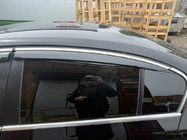Volkswagen Passat B7 2012-2015 Déflecteurs de vitres avec moulure chromée SD (EU, 4 pcs, Niken) photo 2