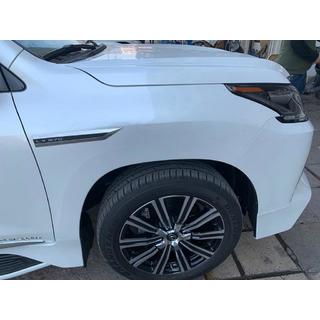 Kit d'emblemes effet carbone (4 pcs) Lexus LX570/450d 2008-2022 photo 3